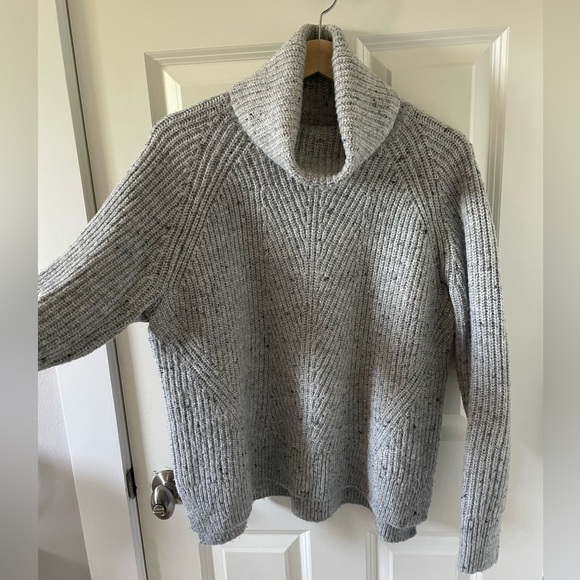 Madewell Mercer Turtleneck Knit Wool blend Sweater - Picture 4 of 10